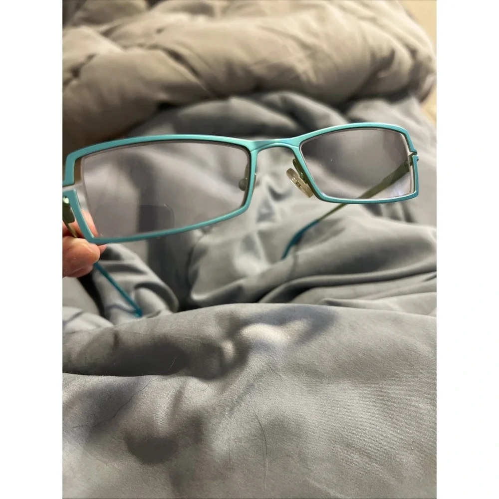 X-one X11003 C6 glasses‎ frames 49 17 135 Bright Blue & Green